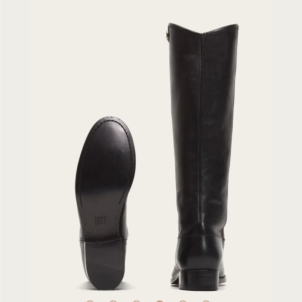 Frye Black Heeled Boots - Picture 12 of 15